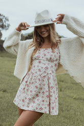 Isobelle Mini Dress - Red Floral - XL - Image 37