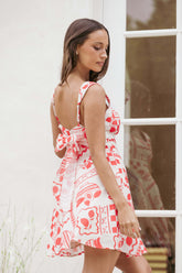 Sloan Mini Dress - Red Print - 16 - Image 64