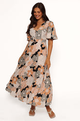 Tiarni Maxi Dress - Black Floral - XL - Image 29
