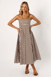 Mercury Maxi Dress - Chocolate - XL - Image 29