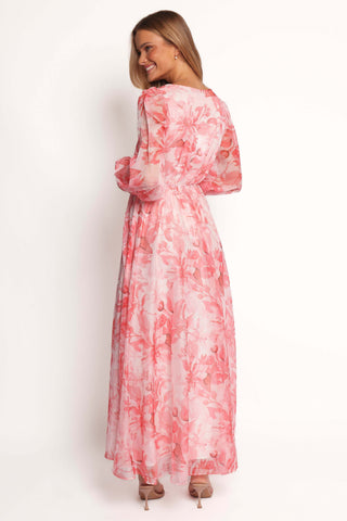 Anisa Maxi Dress - Pink Floral - XL - Image 32