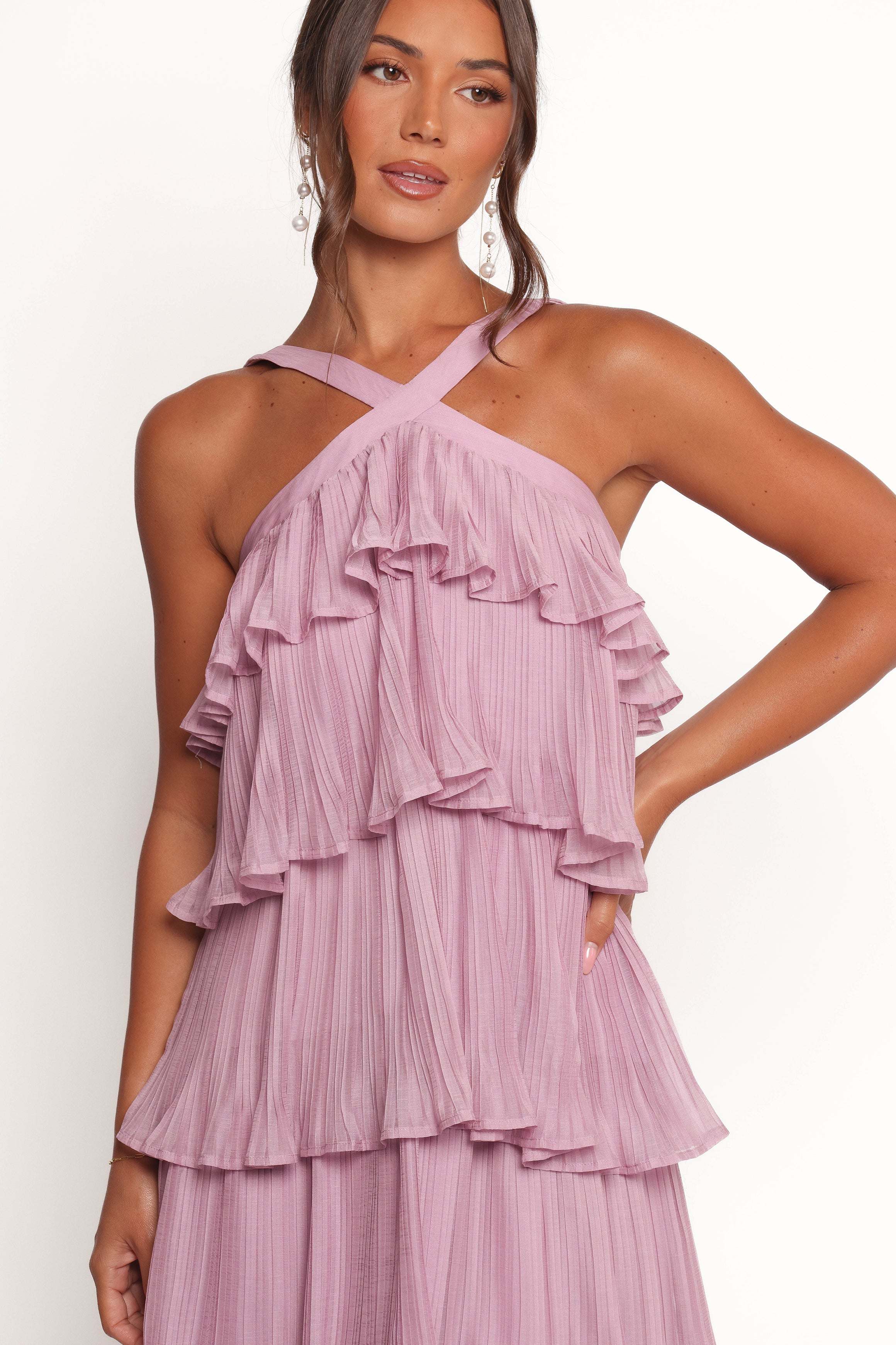 Aveline Midi Dress - Lilac - XL - Image 39