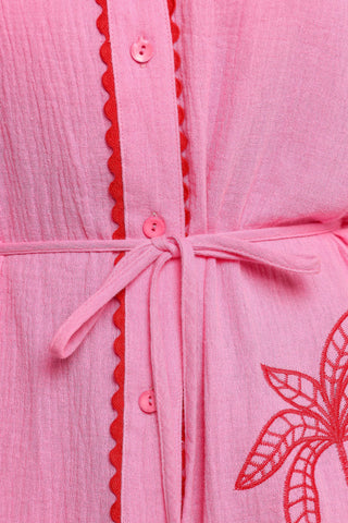 Fabiola Mini Dress - Pink - XL - Image 44