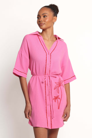 Fabiola Mini Dress - Pink - XL - Image 38