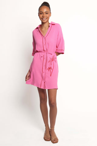 Fabiola Mini Dress - Pink - XL - Image 41