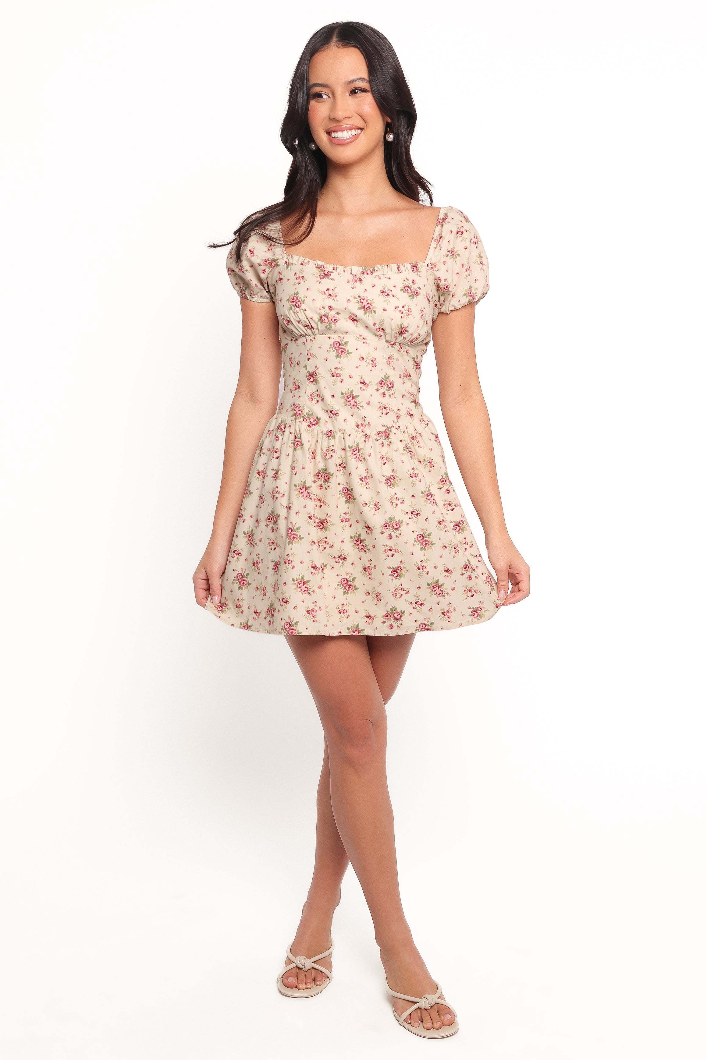 Isobelle Mini Dress - Red Floral - XL - Image 44