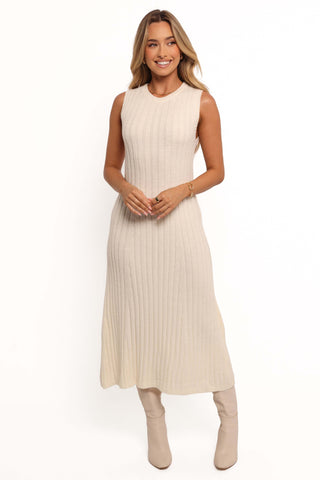 Kellie Knit Midi Dress - White - XL - Image 39