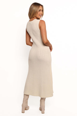 Kellie Knit Midi Dress - White - XL - Image 36