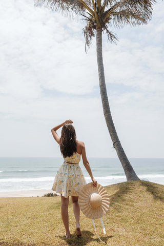 Cintrico One Shoulder Mini Dress - Lemon - XL - Image 40