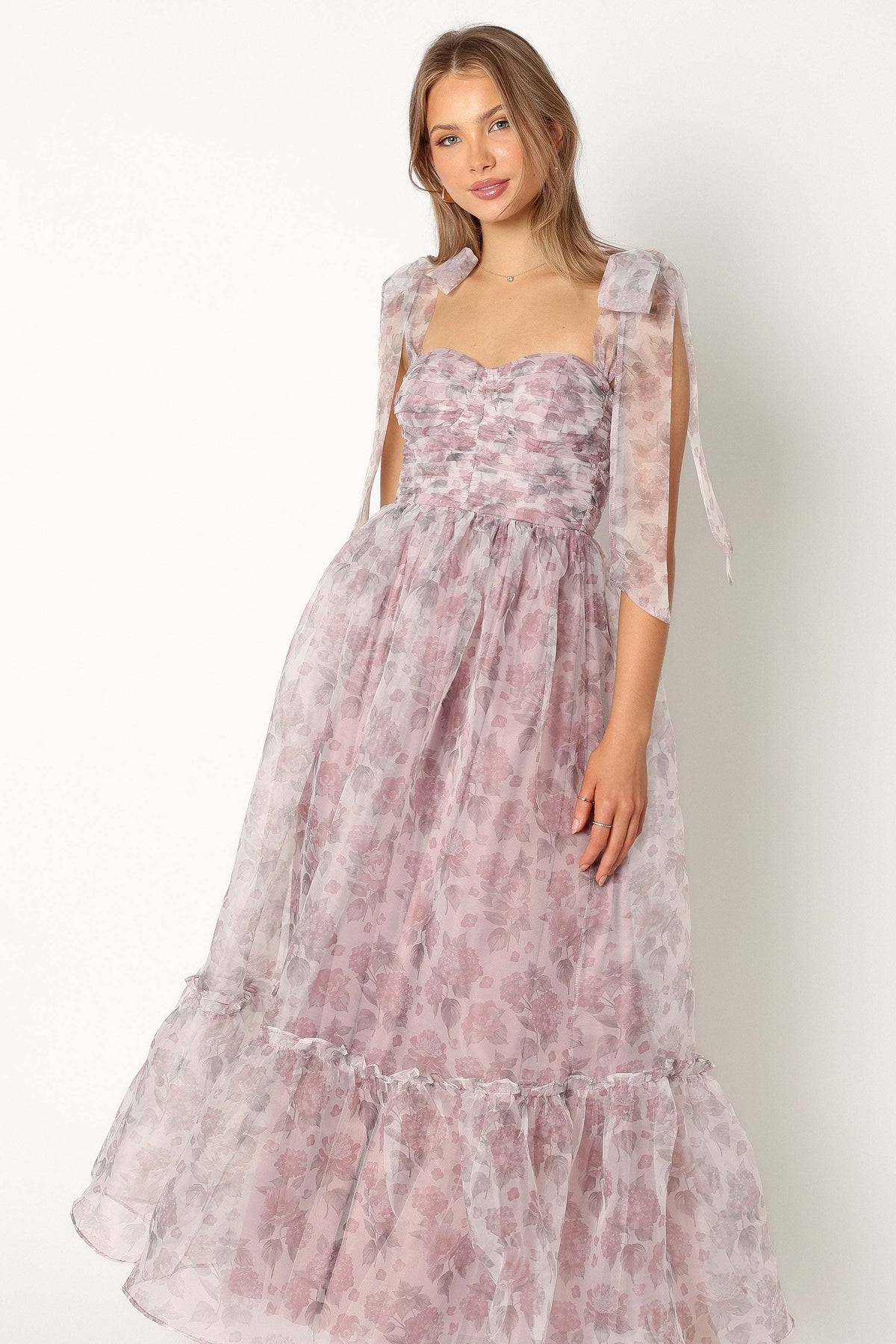 Floret Midi Dress - Dark Purple - XL - Image 41