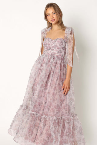 Floret Midi Dress - Dark Purple - XL - Image 41