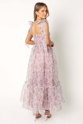 Floret Midi Dress - Dark Purple - XL - Image 43