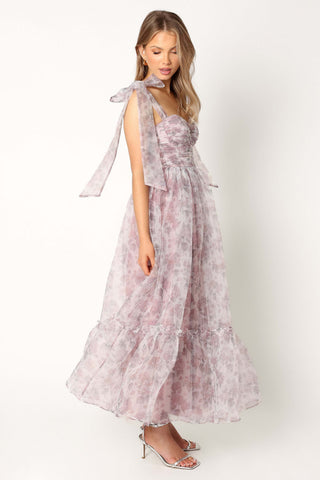 Floret Midi Dress - Dark Purple - XL - Image 44