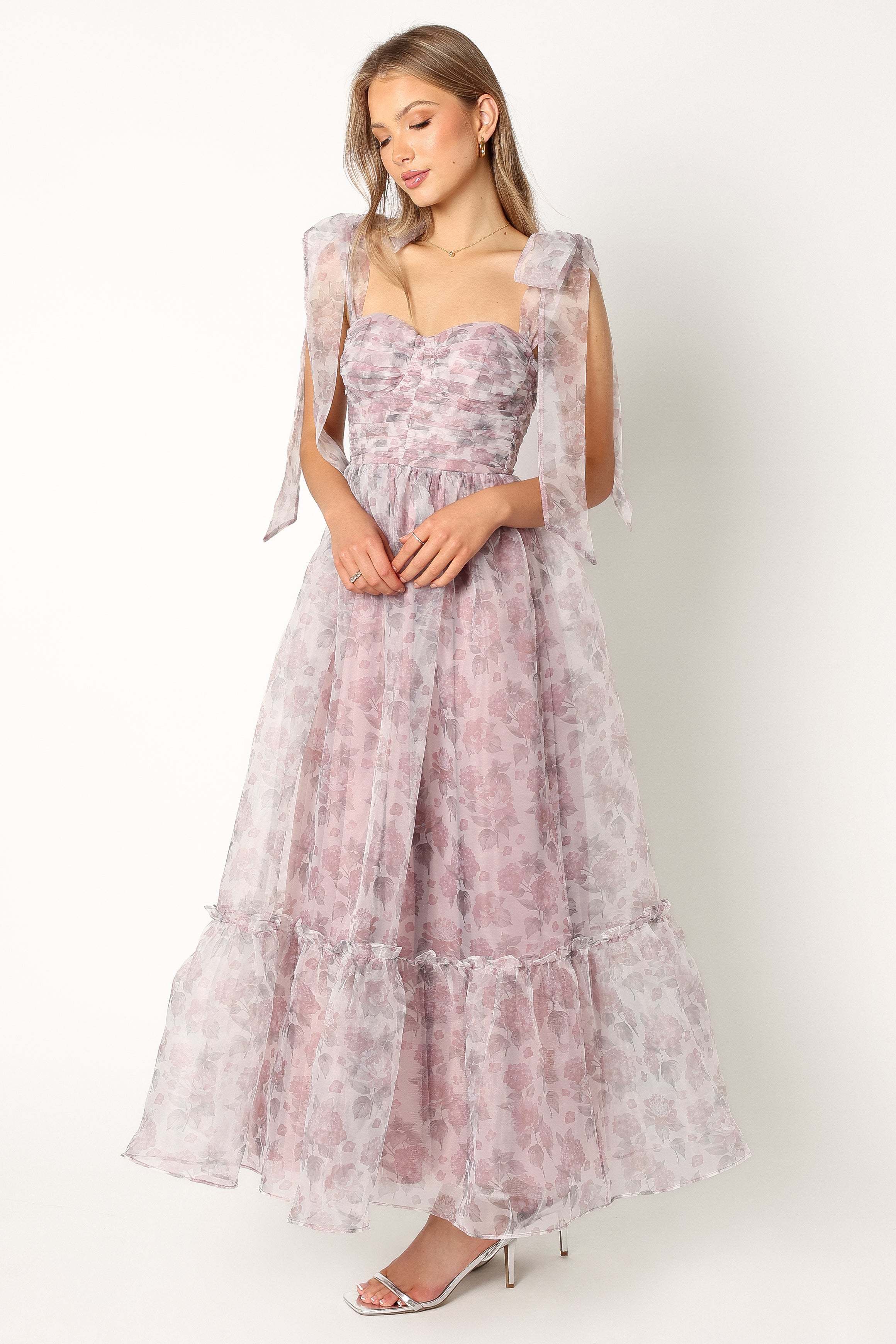 Floret Midi Dress - Dark Purple - XL - Image 45