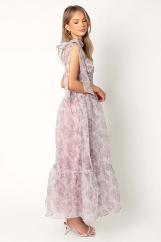 Floret Midi Dress - Dark Purple - XL - Image 47