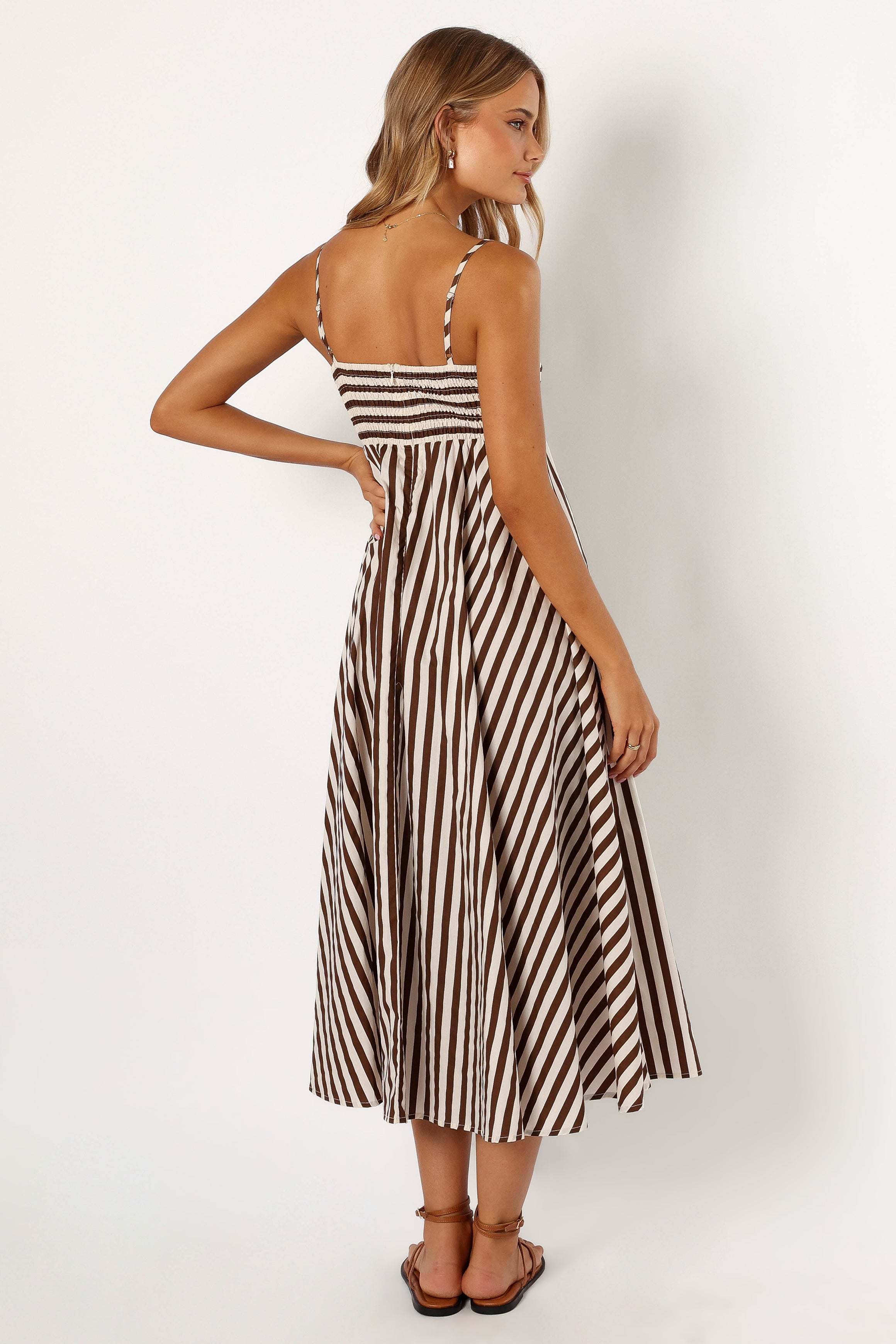 Mercury Maxi Dress - Chocolate - XL - Image 32