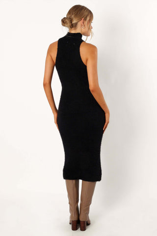 Sunni Turtleneck Midi Dress - Black - XL - Image 40